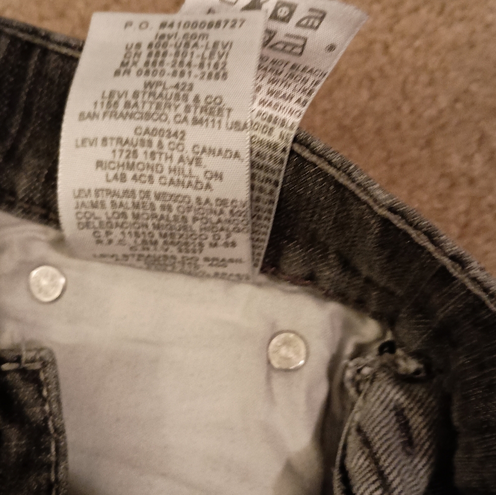 Levi's Men's Black 511 Jeans 29X32 - Picture 6 of 11